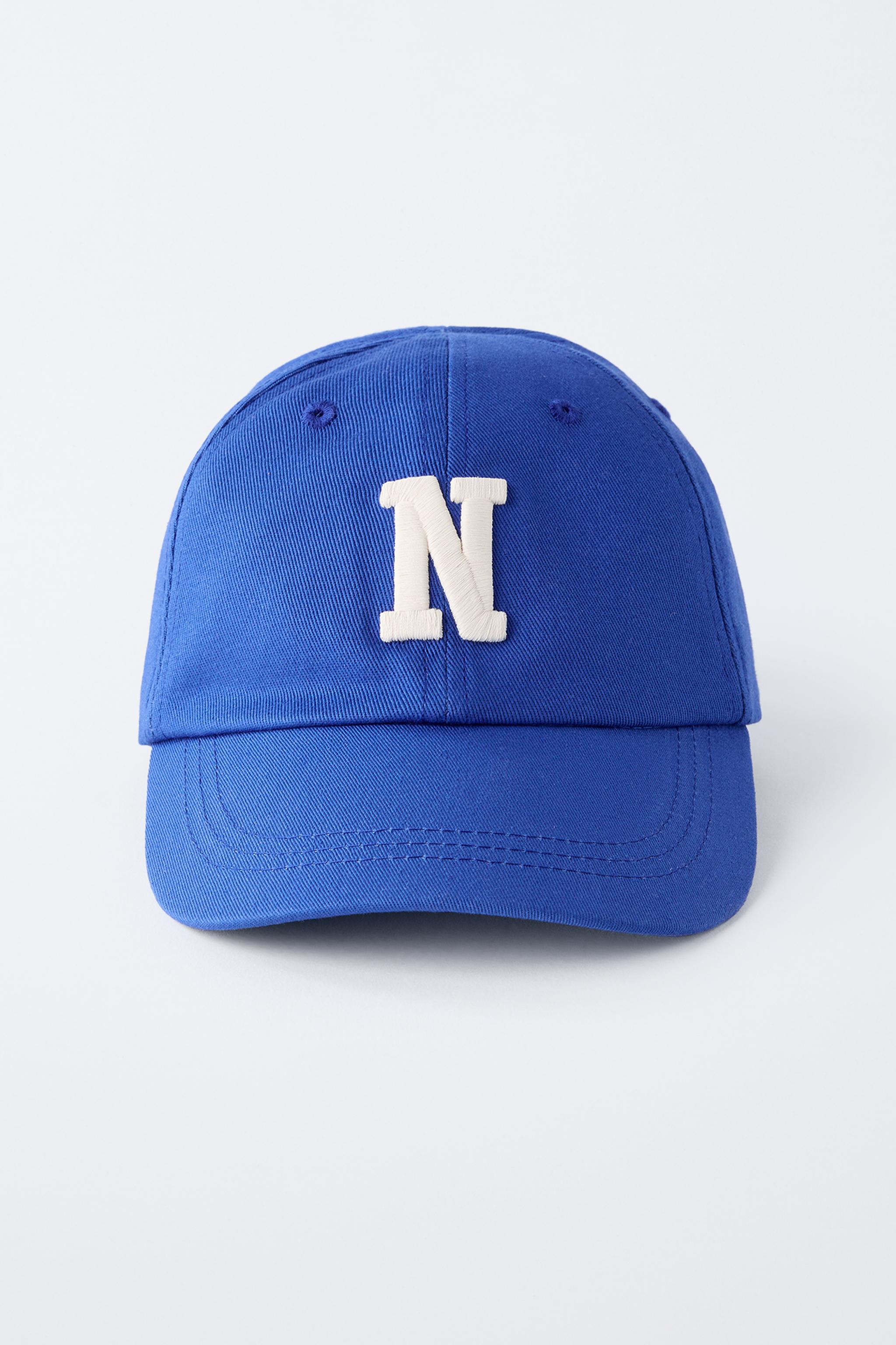 INITIAL EMBROIDERED CAP